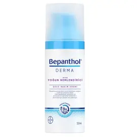 Bepanthol Derma Yoğun Nemlendirici Gece Bakım Kremi 50ml - Bepanthol