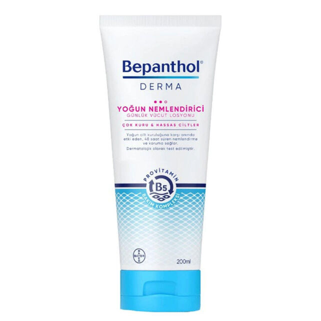 Bepanthol Derma Yoğun Nemlendirici Günlük Vücut Losyonu 200ml Bepanthol Derma Yoğun Nemlendirici Günlük Vücut Losyonu 200ml