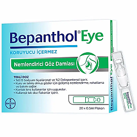 Bepanthol Nemlendirici Göz Damlası 20x05ml - Bepanthol