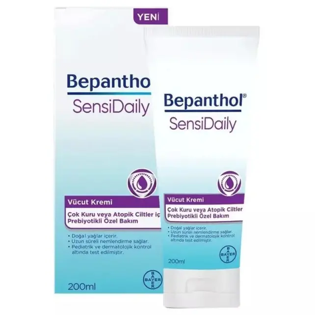Bepanthol Sensidaily Vücut Kremi 200ml - 1
