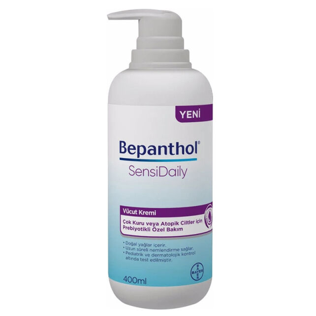 Bepanthol Sensidaily Vücut Kremi 400ml - 1