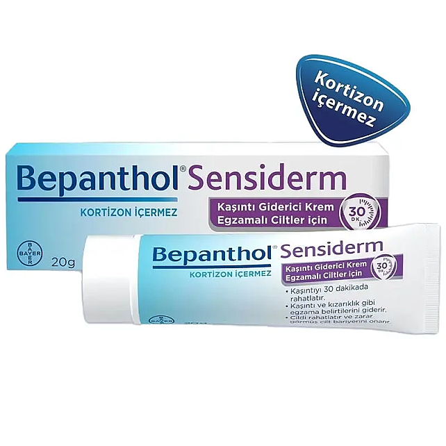 Bepanthol Sensiderm - Kaşıntı Karşıtı Bakım Kremi 20gr - 1