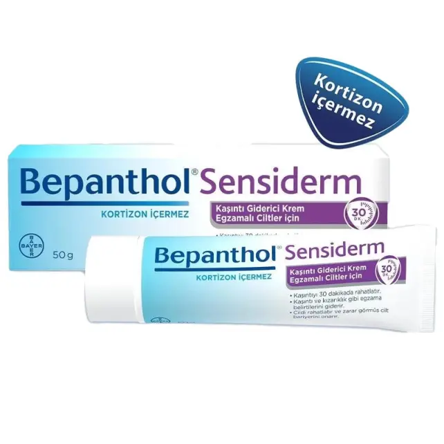 Bepanthol Sensiderm - Kaşıntı Karşıtı Bakım Kremi 50gr - 1