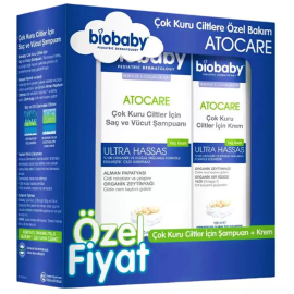 Biobaby Atocare - Çok Kuru Ciltlere Özel Bebek Bakım Seti - Biobaby
