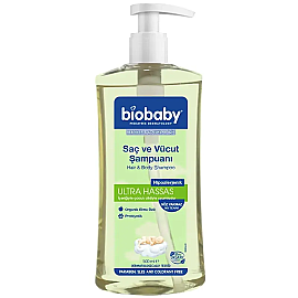 Biobaby Saç ve Vücut Şampuanı 500ml - Biobaby