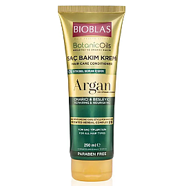 Bioblas Argan Onarıcı ve Besleyici Saç Kremi 250ml - Bioblas