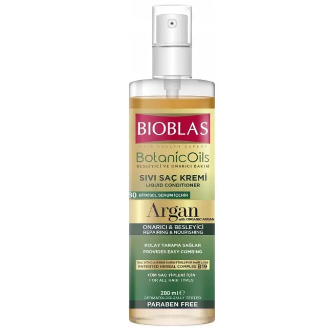 Bioblas Argan Yağlı Sıvı Saç Kremi 200ml - 1