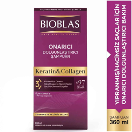 Bioblas Kolajen Keratin - Saç Dökülmesine Karşı Şampuan 360ml - 4