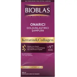 Bioblas Kolajen Keratin - Saç Dökülmesine Karşı Şampuan 360ml - 1