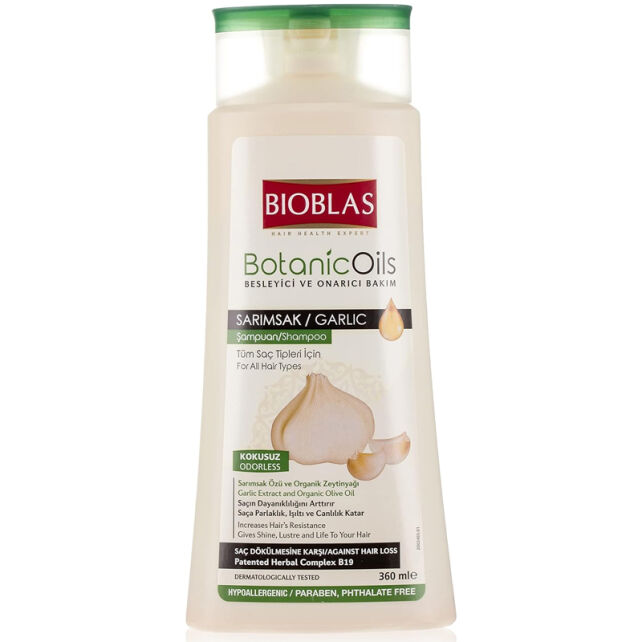Bioblas Sarımsak Özlü Saç Bakım Şampuan 360ml - 1