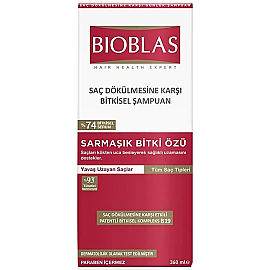 Bioblas Sarmaşık Bitki Özü - Saç Dökülmesine Karşı Bitkisel Şampuan 360ml - Bioblas