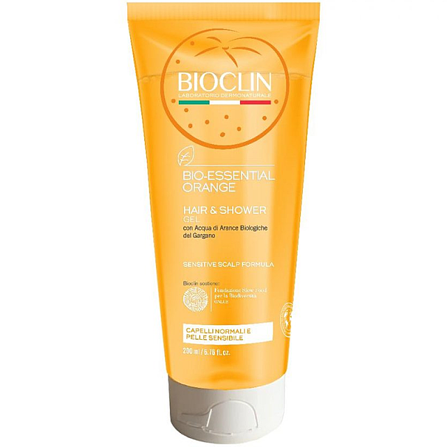Bioclin Bio Essential Orange Hair & Shower Gel - Saç ve Vücut Yıkama Jeli 200ml - 1
