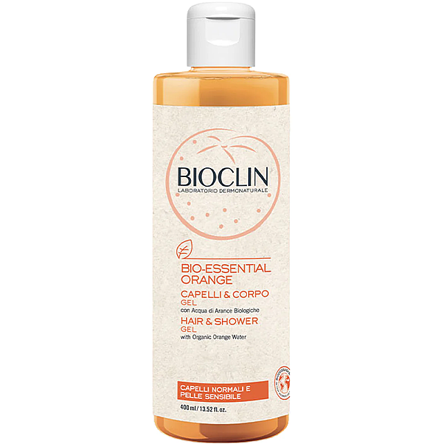 Bioclin Bio Essential Orange Hair & Shower Gel - Saç ve Vücut Yıkama Jeli 400ml - 1