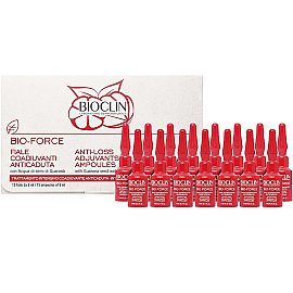 Bioclin Bio Force Anti-Loss Adjuvent Ampoules - Saç Dökülmesine Karşı Bakım Ampulleri 15x5ml - 2