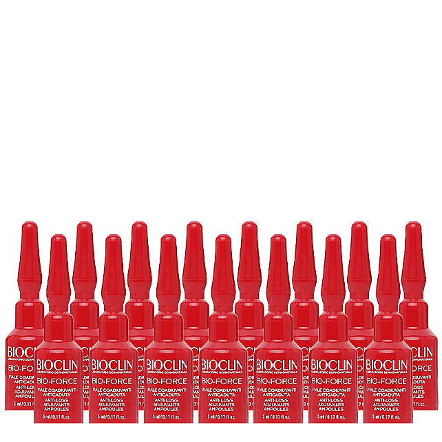 Bioclin Bio Force Anti-Loss Adjuvent Ampoules - Saç Dökülmesine Karşı Bakım Ampulleri 15x5ml - 3
