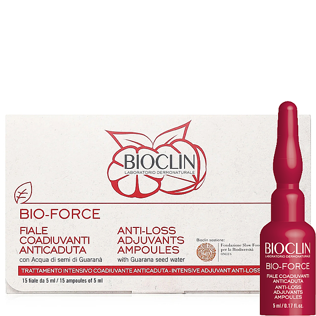 Bioclin Bio Force Anti-Loss Adjuvent Ampoules - Saç Dökülmesine Karşı Bakım Ampulleri 15x5ml - 4