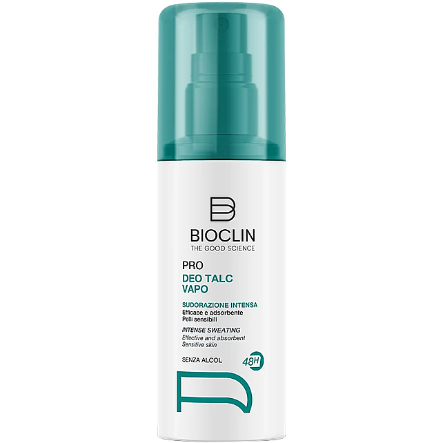 Bioclin Pro Deo Talc Vapo - Yoğun Terlemeye Uygun Sprey Deodorant 100ml - 1