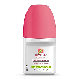 Bioder Antiperspirant Pure & White Roll-On Deodorant 50ml - Bioder