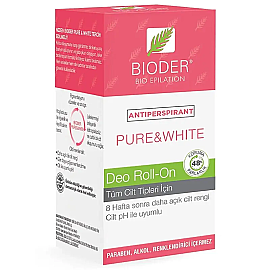 Bioder Antiperspirant Pure & White Roll-On Deodorant 50ml - 2