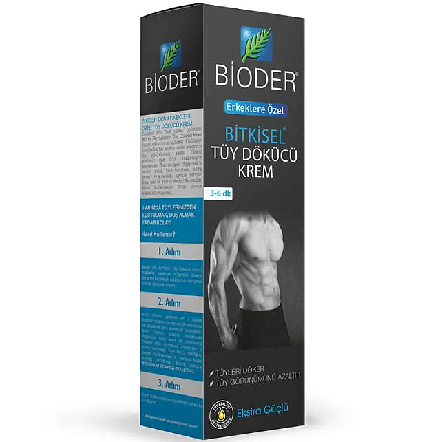 Bioder Erkeklere Özel Tüy Dökücü Krem 100ml - 1