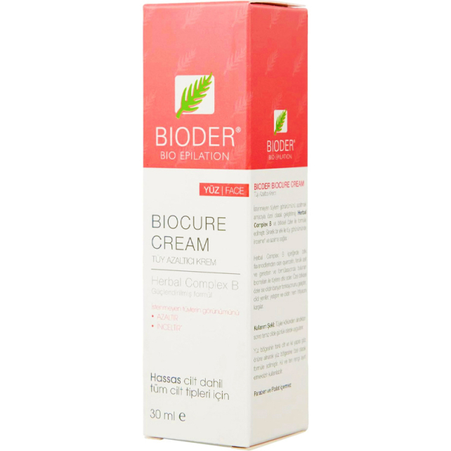 Bioder Tüy Azaltıcı Yüz Kremi 30ml - 2