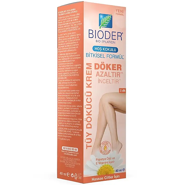 Bioder Tüy Dökücü Krem Hassas Ciltler 40ml - 1