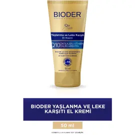 Bioder Yaşlanma ve Leke Karşıtı El Kremi 50ml - 2