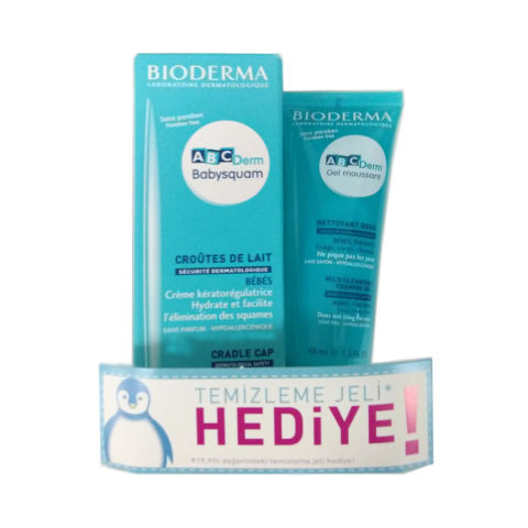 Bioderma ABCDerm Babysquam 40ml - ABCDerm Gel Hediye Bioderma ABCDerm Babysquam 40ml - ABCDerm Gel Hediye