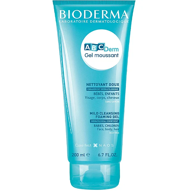 Bioderma ABCDerm Foaming Cleanser - Bebekler için Temizleme Jeli 200ml - 1