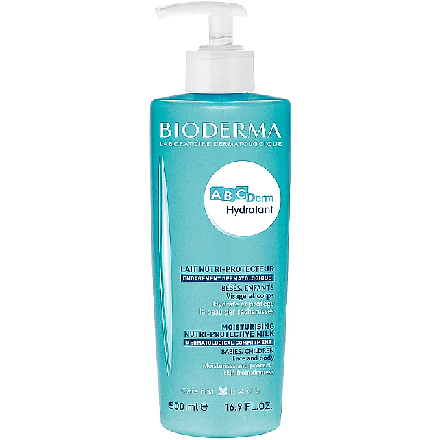 Bioderma ABCDerm Moisturizing Milk - Bebekler İçin Nemlendirici 500ml - 1