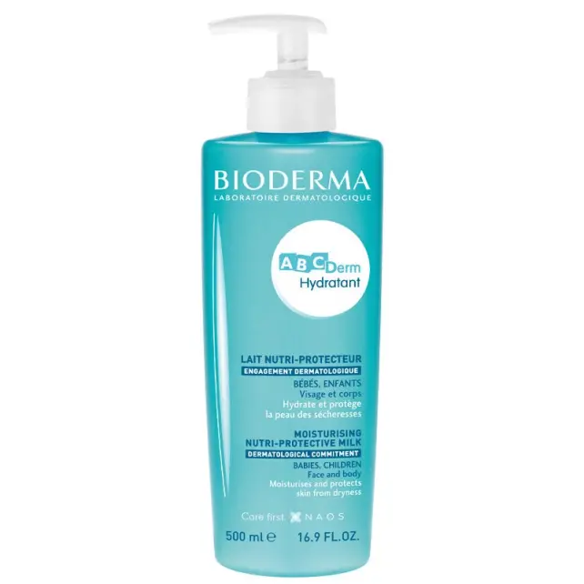 Bioderma ABCDerm Moisturizing Milk - Bebekler için Nemlendirici 500ml - 1