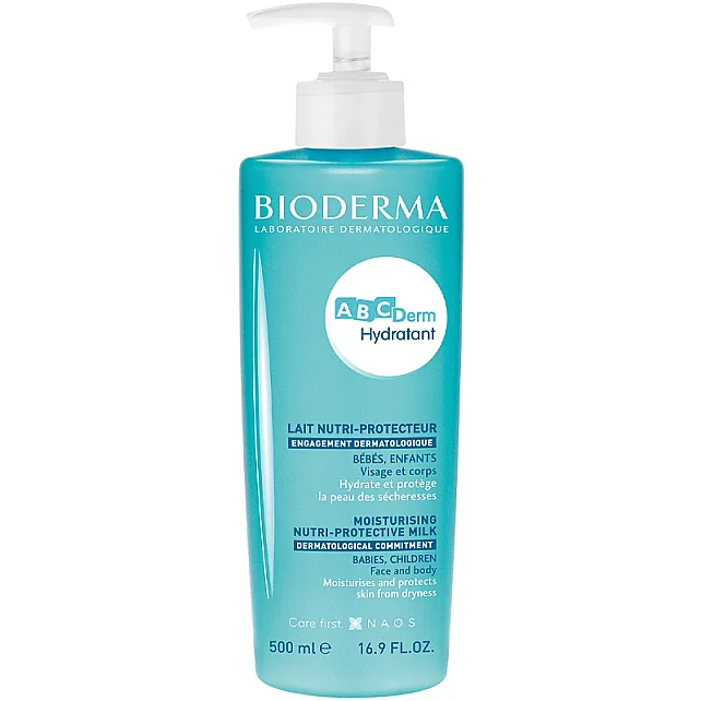 Bioderma ABCDerm Moisturizing Milk - Bebekler için Nemlendirici 500ml - 1