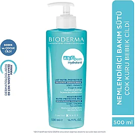 Bioderma ABCDerm Moisturizing Milk - Bebekler için Nemlendirici 500ml - 3