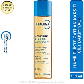 Bioderma Atoderm 2-in 1 Body Oil - Nemlendirici Vücut Yağı 150ml - 6