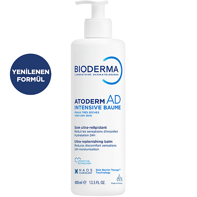 Bioderma Atoderm AD Intensive Baume - Atopi Eğilimli Cilt İçin Nemlendirici 400ml - 1