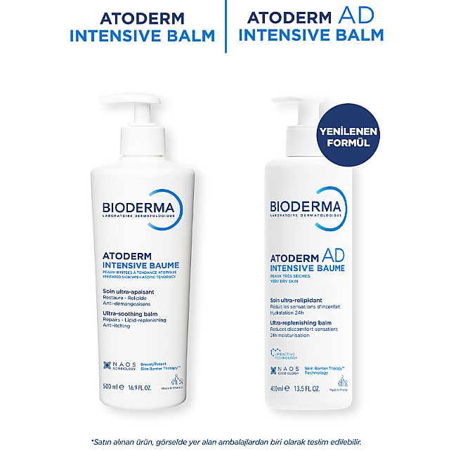 Bioderma Atoderm AD Intensive Baume - Atopi Eğilimli Cilt İçin Nemlendirici 400ml - 3