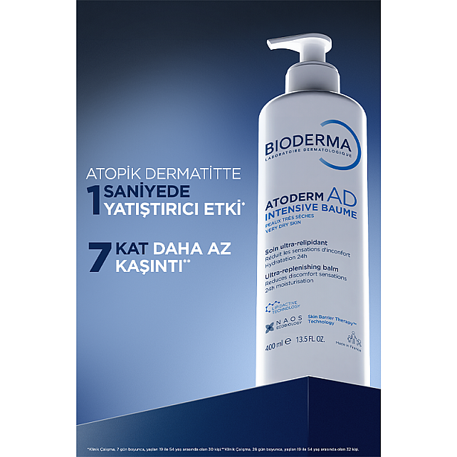 Bioderma Atoderm AD Intensive Baume - Atopi Eğilimli Cilt İçin Nemlendirici 400ml - 4