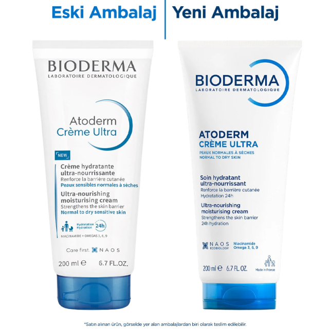 Bioderma Atoderm Creme Ultra - Nemlendirici Bakım Kremi 200ml - 3