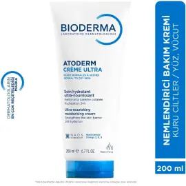 Bioderma Atoderm Creme Ultra - Nemlendirici Bakım Kremi 200ml - 9