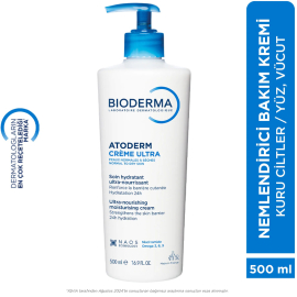 Bioderma Atoderm Creme Ultra - Nemlendirici Bakım Kremi 500ml - 8