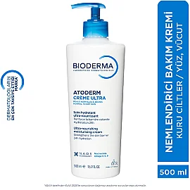 Bioderma Atoderm Creme Ultra - Nemlendirici Bakım Kremi 500ml - 8