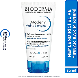 Bioderma Atoderm Hand Cream - El Bakım Kremi 50ml - 4