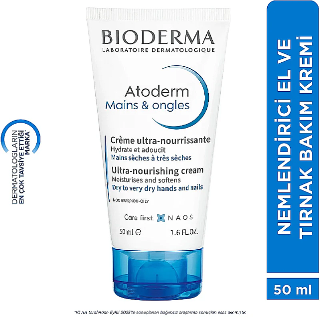 Bioderma Atoderm Hand Cream - El Bakım Kremi 50ml - 4