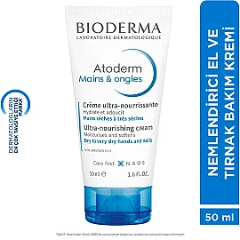 Bioderma Atoderm Hand Cream - El Bakım Kremi 50ml - 4