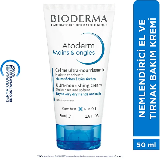 Bioderma Atoderm Hand Cream - El Bakım Kremi 50ml - 4