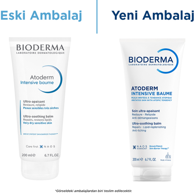 Bioderma Atoderm Intensive Baume - Atopi Eğilimli Cilt için Nemlendirici 200ml - 2