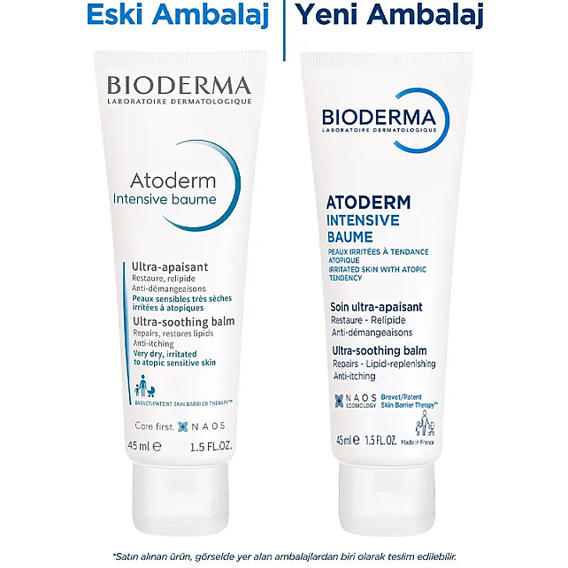 Bioderma Atoderm Intensive Baume - Atopi Eğilimli Cilt İçin Nemlendirici 45ml - 3