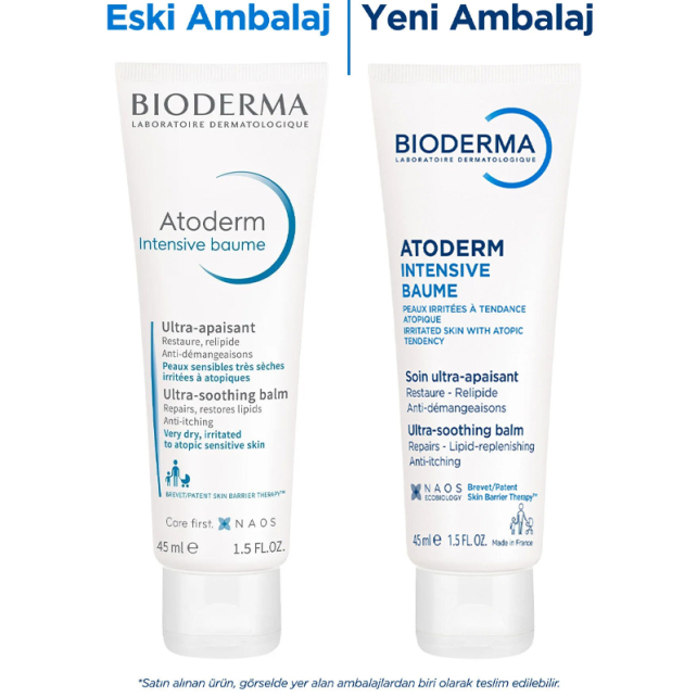 Bioderma Atoderm Intensive Baume - Atopi Eğilimli Cilt için Nemlendirici 45ml - 3