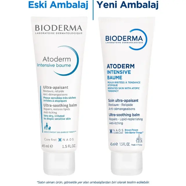 Bioderma Atoderm Intensive Baume - Atopi Eğilimli Cilt için Nemlendirici 45ml - 3
