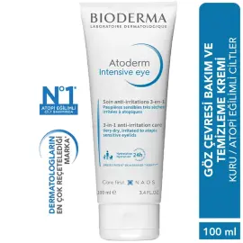 Bioderma Atoderm Intensive Eye - Atopi Eğilimli Cilt için Göz Çevresi Kremi 100ml - 3